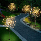 Solar Garden Light Fireworks Effect Multicolor 120 LEDs