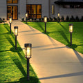 Solar Garden Light Warm White LED Dusk Sensor IP65