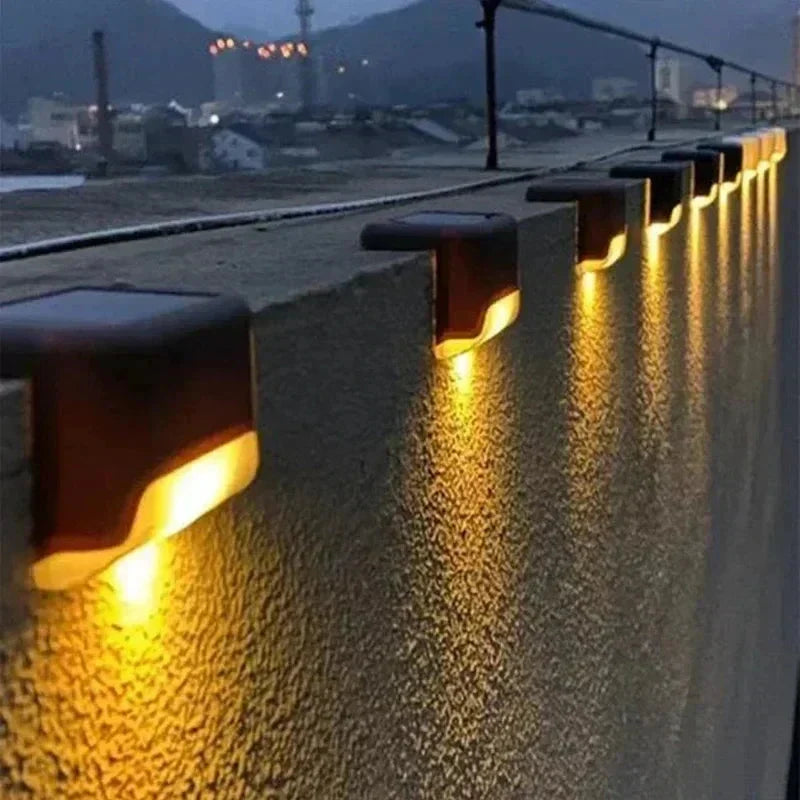 Solar Garden Lights 8-Pack Weatherproof Automatic Dusk Sensor
