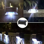 Solar Garden Lights 8-Pack Weatherproof Automatic Dusk Sensor