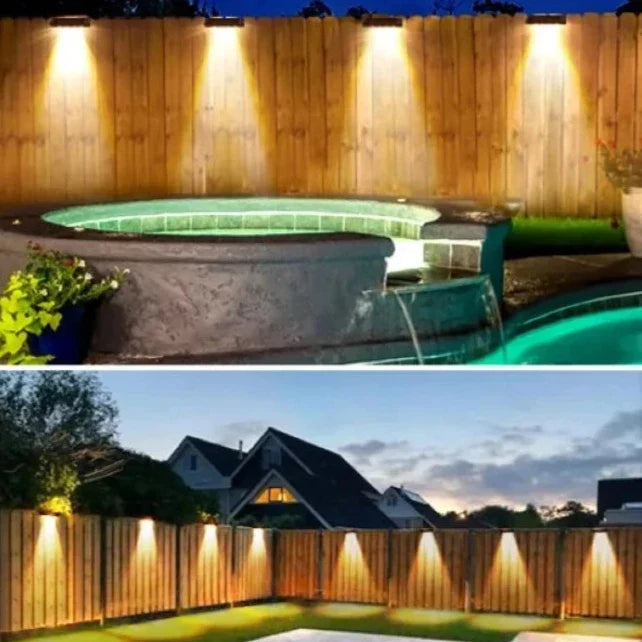 Solar Garden Lights Automatic Dusk Sensor Weather-Resistant