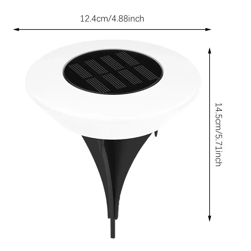 Solar Garden Lights IP65 Weatherproof Automatic Dusk Sensor