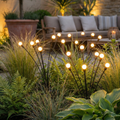 Solar Garden Lights Solar-Powered IP65 Waterproof 120 Lumens