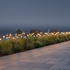 Solar Garden Lights Solar-Powered IP65 Waterproof 120 Lumens