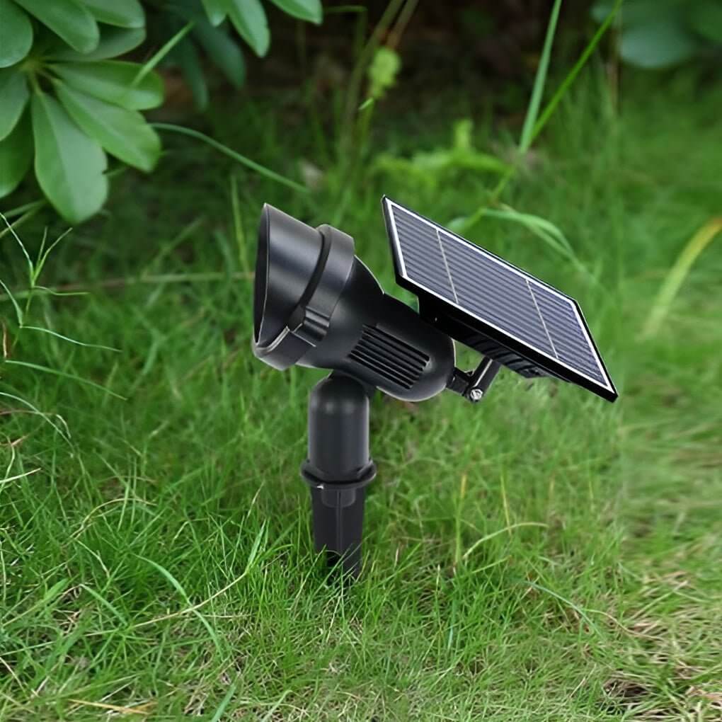 Solar Garden Spotlight Adjustable Head RGB & Warm White