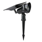 Solar Garden Spotlight Adjustable Head RGB & Warm White