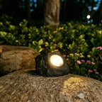 Solar Garden Spotlight Natural Stone Waterproof 10 Hour
