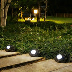 Solar Garden Spotlight Natural Stone Waterproof 10 Hour
