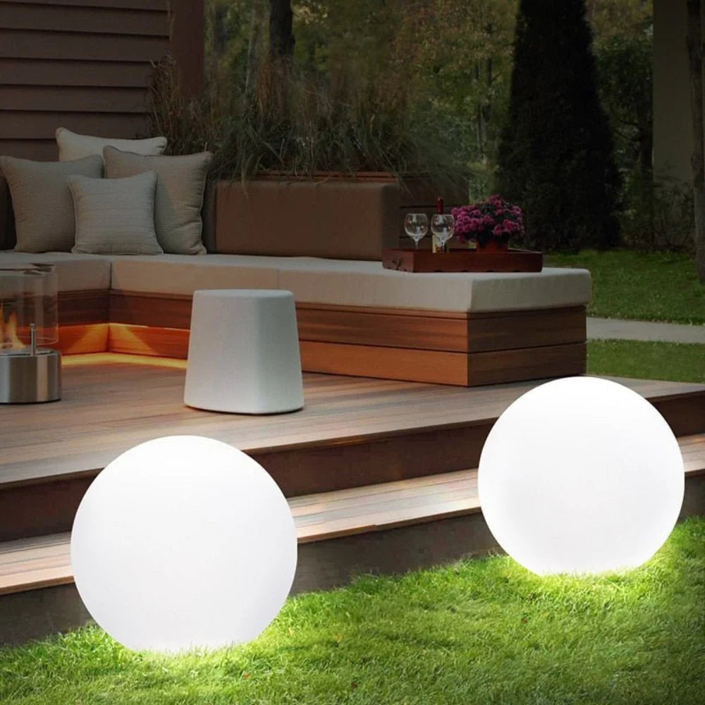 Solar Globe Light Color-Changing Remote & IP65 Waterproof