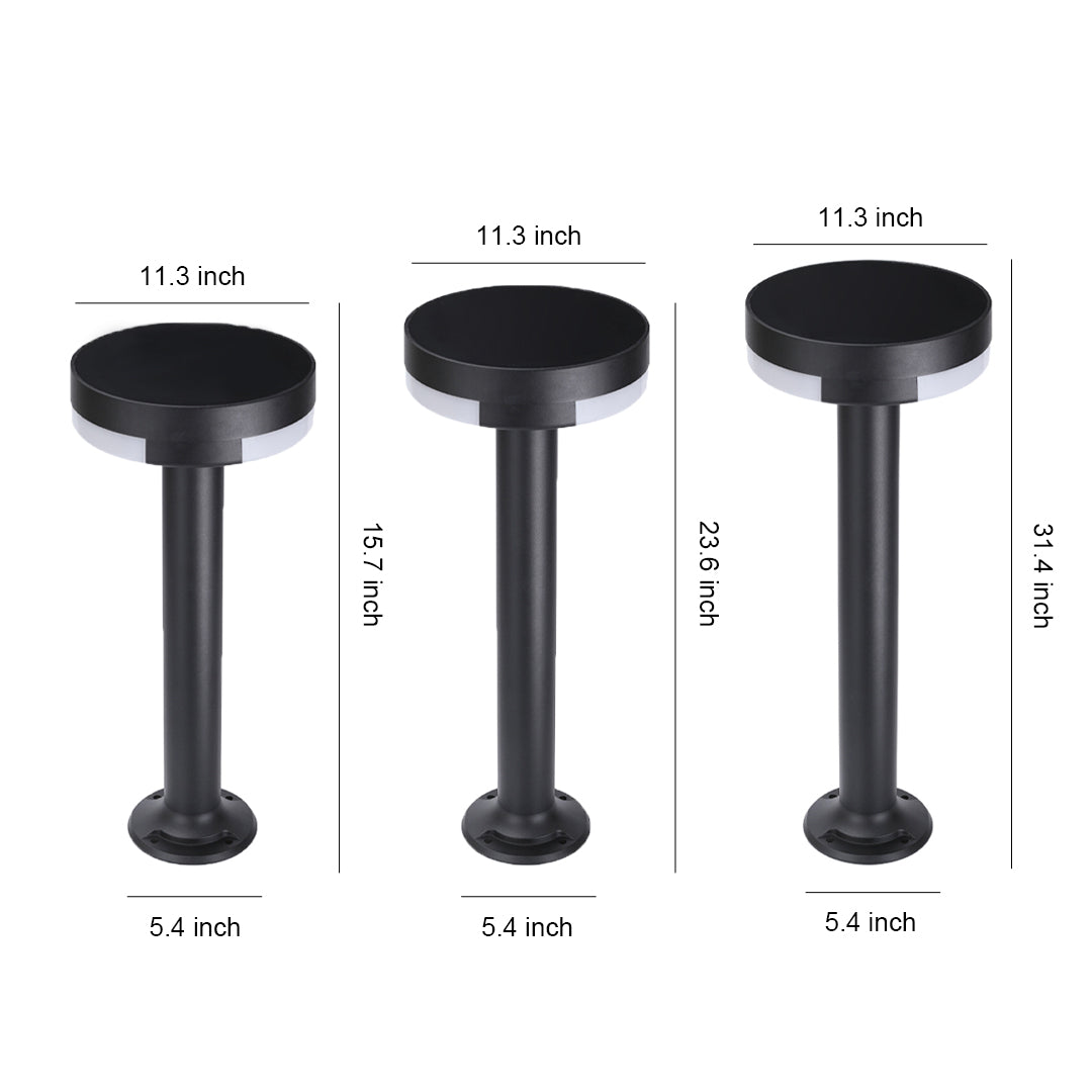 Solar & Hardwired Die-Cast Aluminum Pathway Light