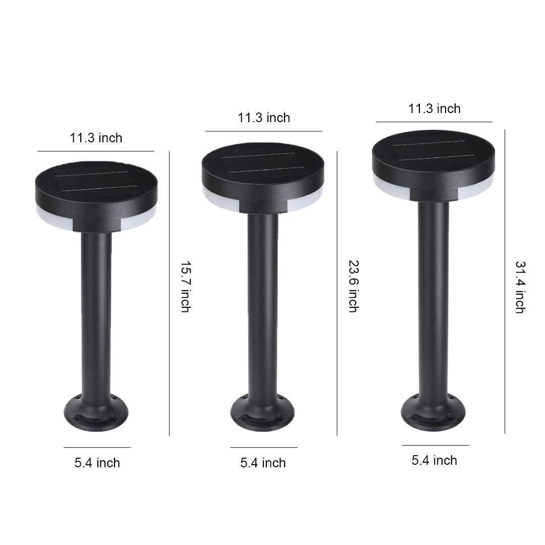 Solar & Hardwired Die-Cast Aluminum Pathway Light