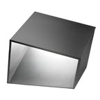 Solar & Hardwired Stainless Steel Cube Path Light