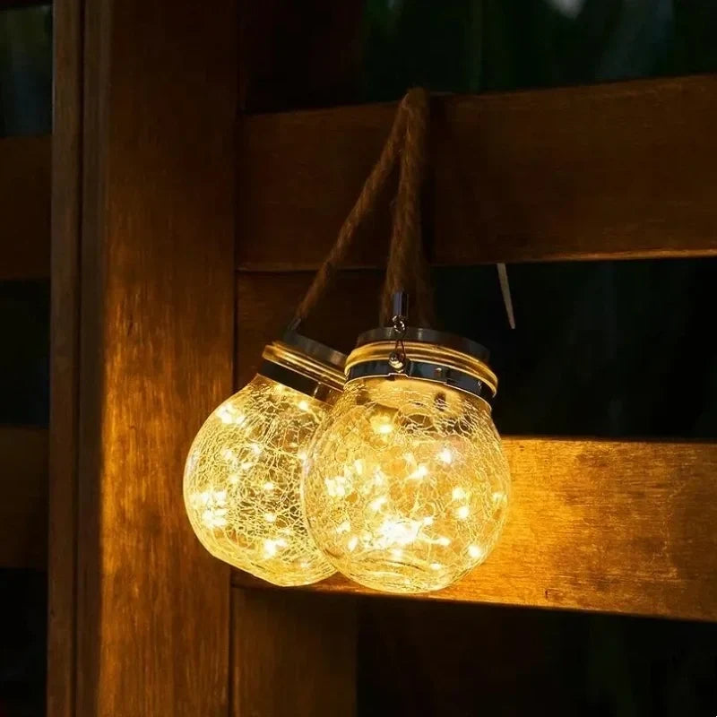 Solar Lantern Dusk Sensor IP44 Weather-Resistant