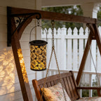 Solar Lantern Solar-Powered Pattern Projection IP55 Waterproof