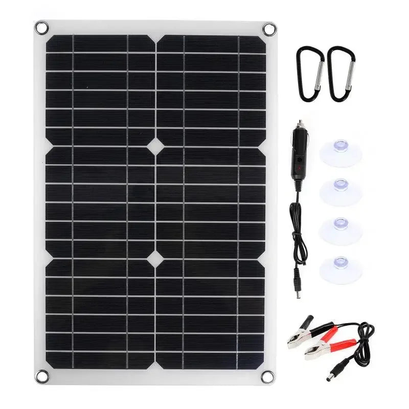 Solar Panel 30W Flexible Monocrystalline Dual USB