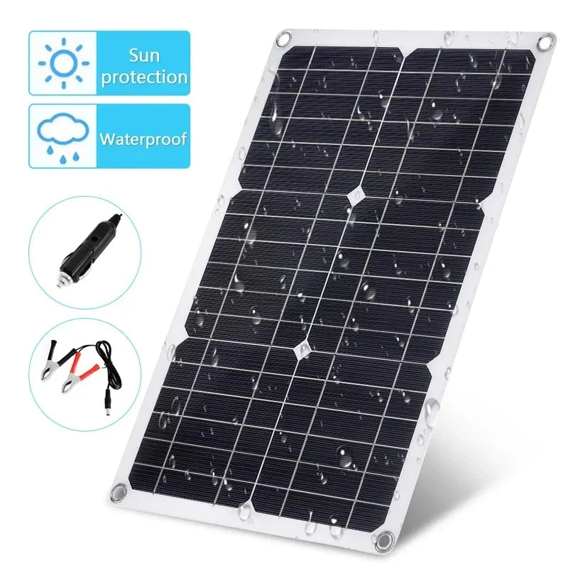 Solar Panel 30W Flexible Monocrystalline Dual USB