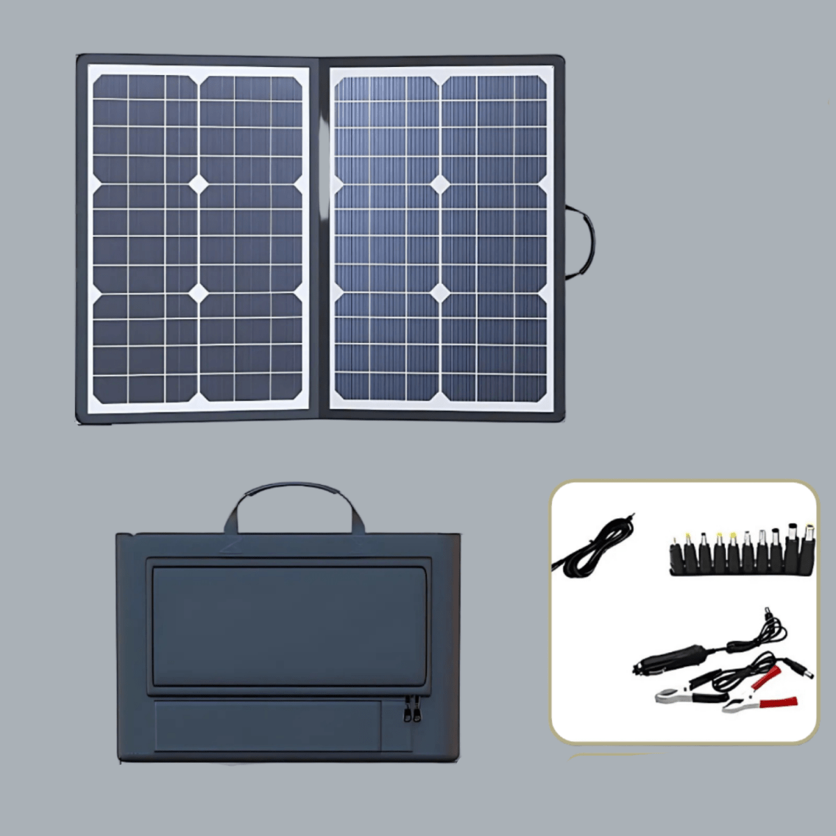 Solar Panel Kit 1000W Foldable Multi-Port Charging