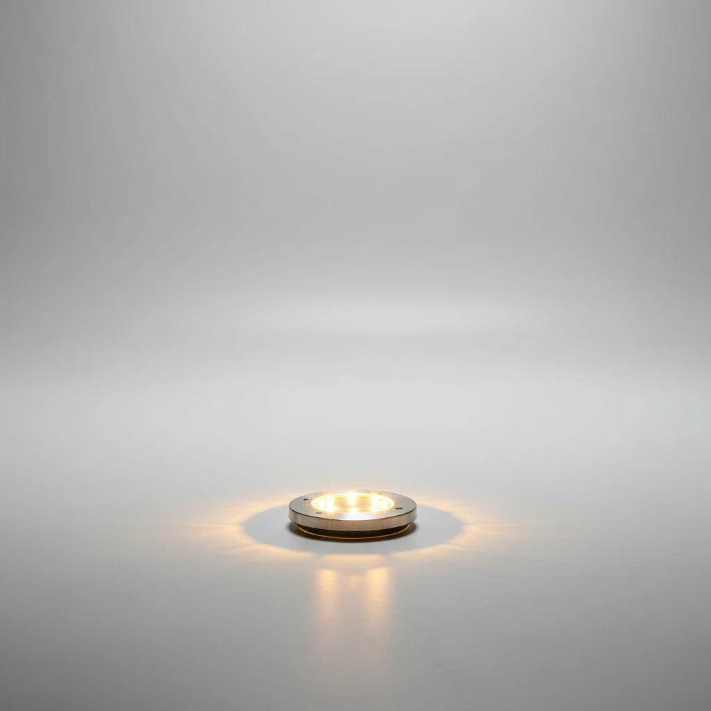 Solar Path Light Weatherproof Stainless Steel Finish