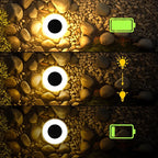 Solar Path Lights Set of 4 Automatic Dusk Sensor