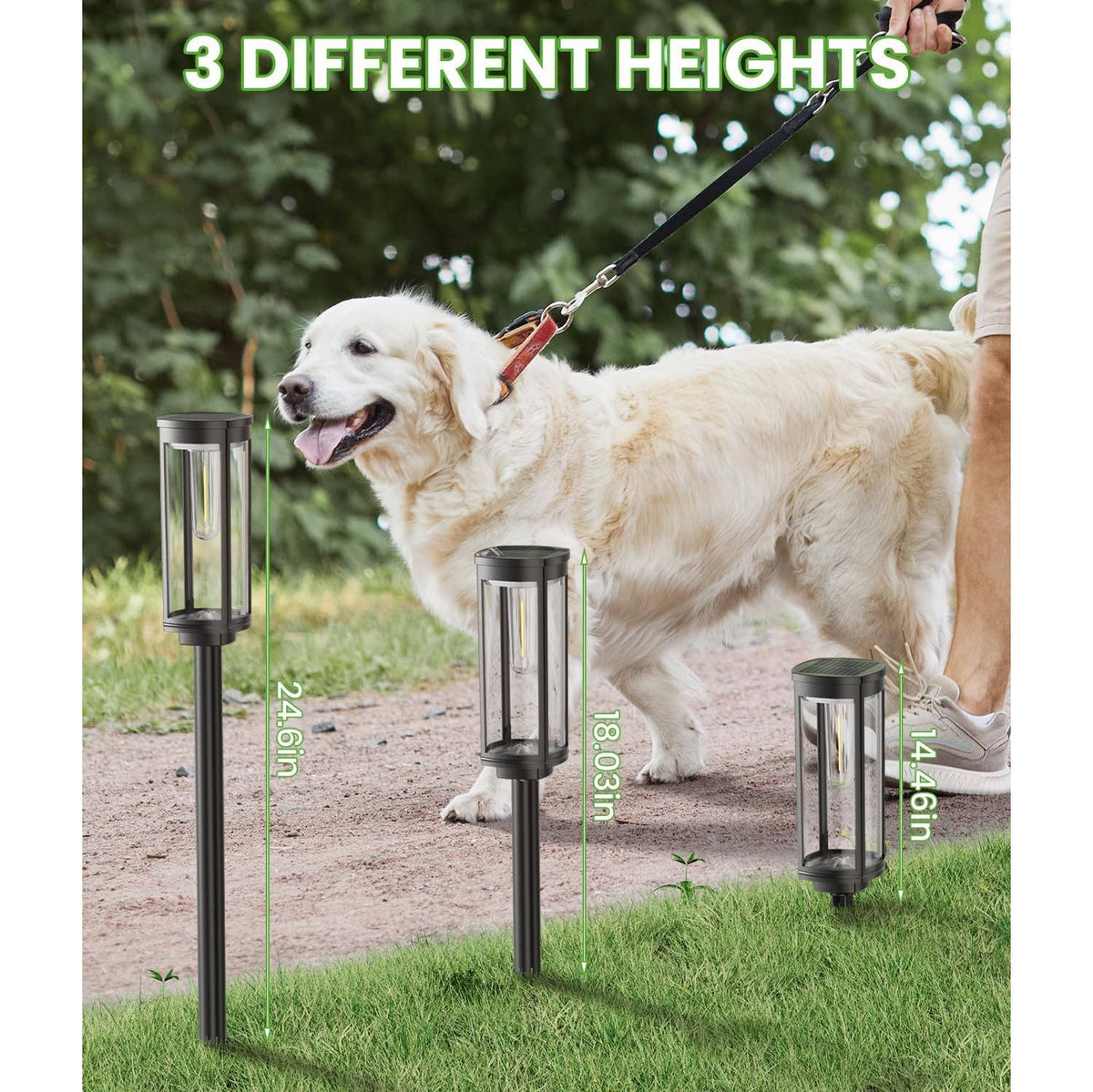 Solar Pathway Light Automatic Sensor IP65 Waterproof