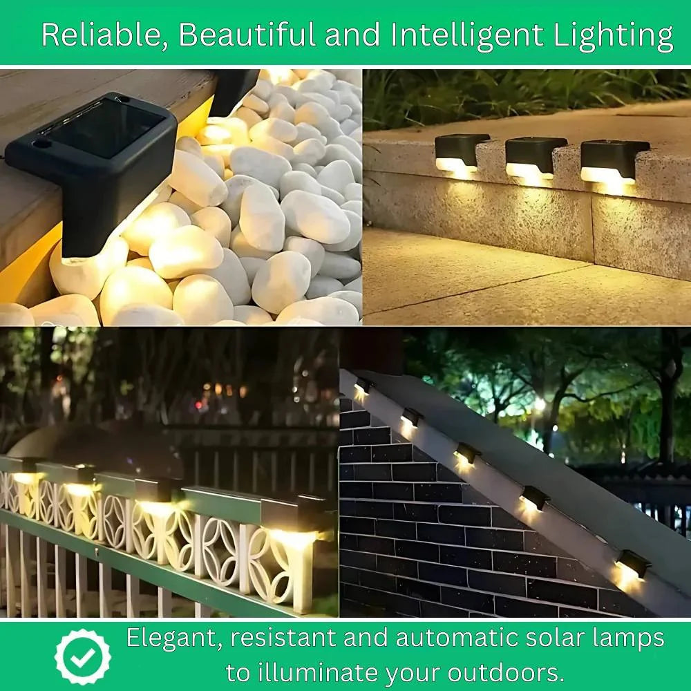 Solar Pathway Light Dusk-to-Dawn No Wiring