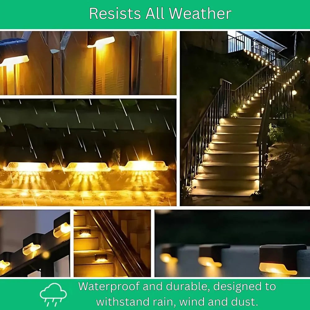 Solar Pathway Light Dusk-to-Dawn No Wiring