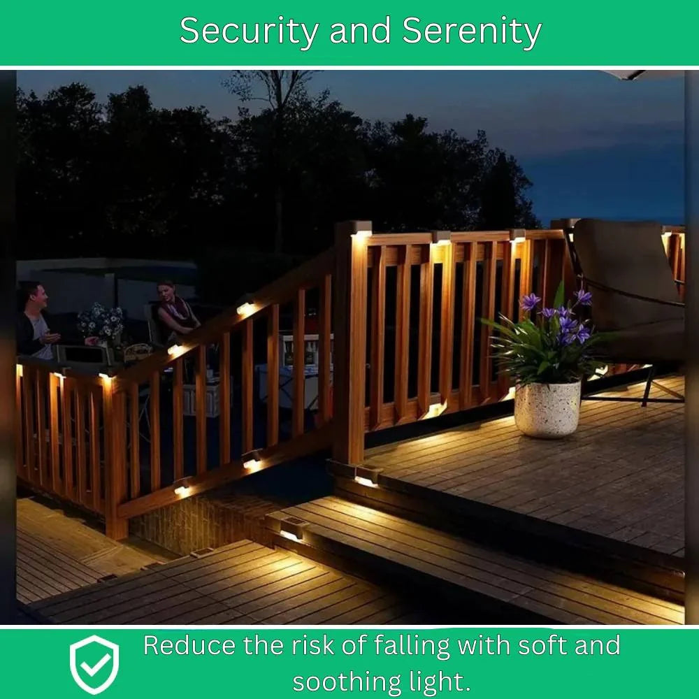 Solar Pathway Light Dusk-to-Dawn No Wiring