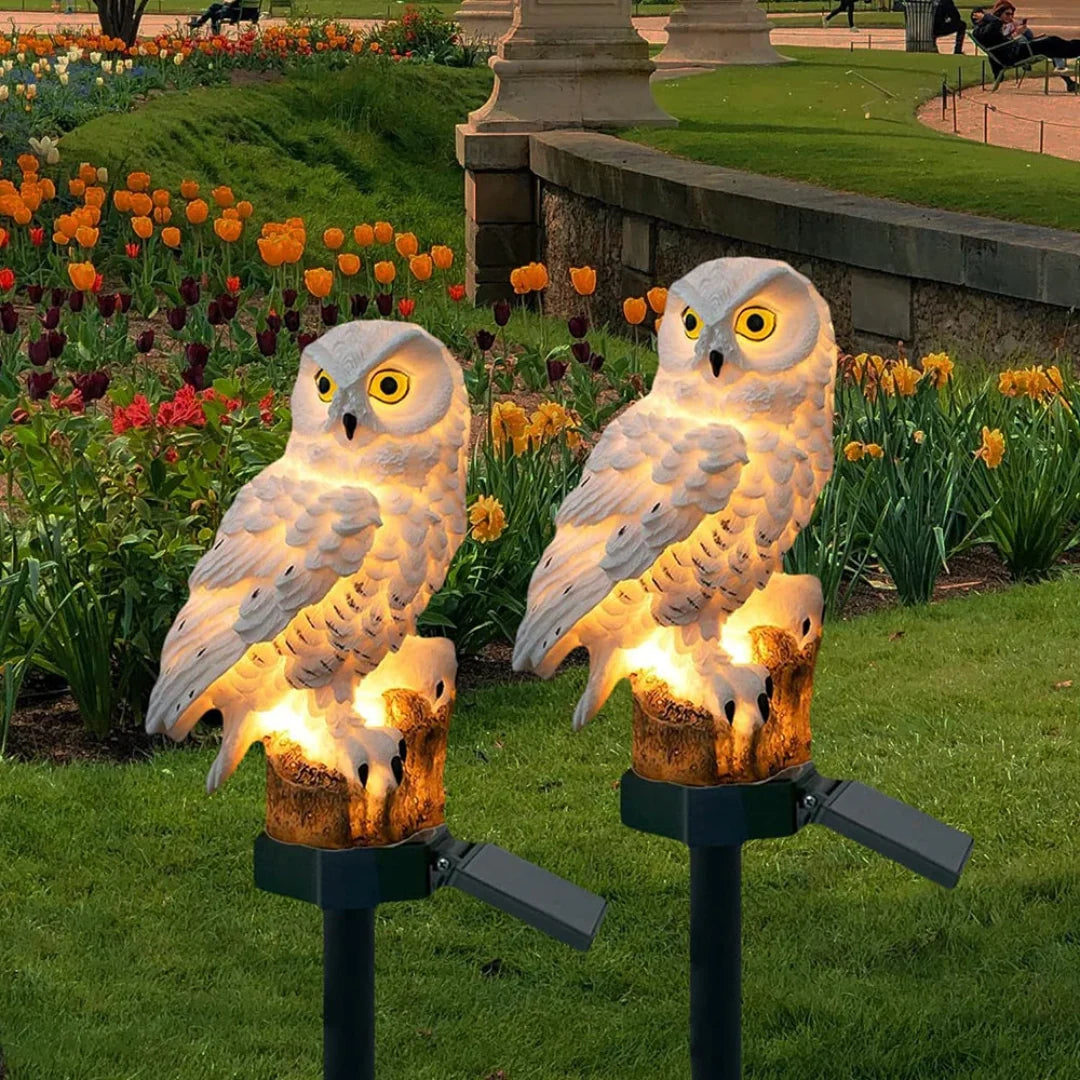 Solar Pathway Light Warm White LED & Dusk-to-Dawn