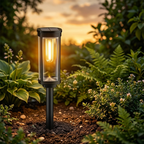 Solar Pathway Lights Filament LED Warm Glow