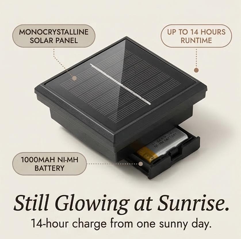 Solar Pathway Lights Vintage Filament Weatherproof