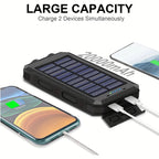 Solar Power Bank 20,000 mAh Dual LED