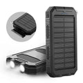 Solar Power Bank 30,000mAh Waterproof & Dust-Resistant