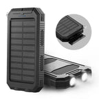 Solar Power Bank 30,000mAh Waterproof Multiple USB Outputs