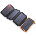 Solar Power Bank Foldable Dual USB Weather-Resistant