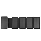 Solar Power Bank Foldable Dual USB Weather-Resistant