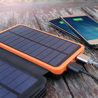 Solar Power Bank Foldable Panel & 10W Fast Charge