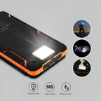 Solar Power Bank Foldable Panel & 10W Fast Charge