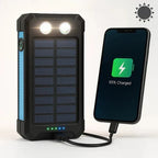 Solar Power Bank High Capacity Dual USB Waterproof