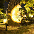 Solar-Powered Adjustable Zoom Beam Outdoor Spotlight