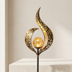 Solar-Powered Cracked Glass Garden Stake Light (IP65 Waterproof)