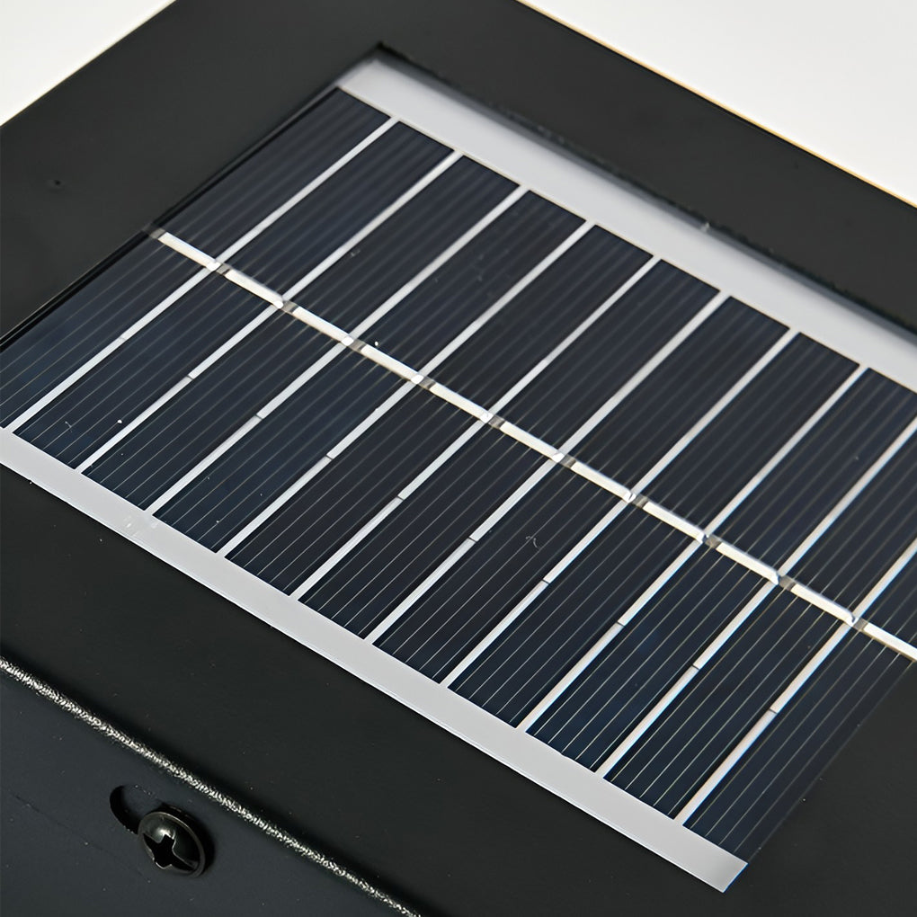 Solar-Powered Remote-Dimming IP65 Bollard Light