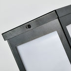 Solar-Powered Remote-Dimming IP65 Bollard Light