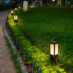 Solar-Powered Remote-Dimming IP65 Bollard Light