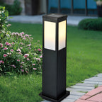 Solar-Powered Remote-Dimming IP65 Bollard Light