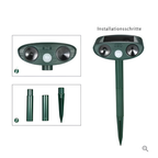 Solar-Powered Ultrasonic Animal Repeller (Up to 2,200 Sq Ft)