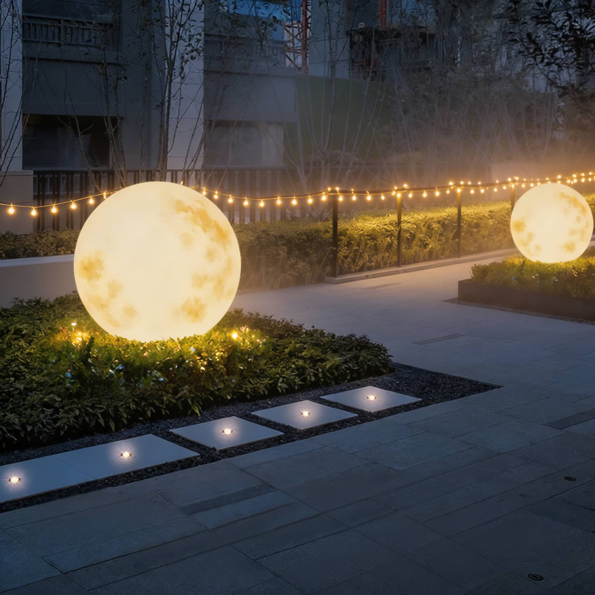 Solar-Powered Waterproof LED Garden Light