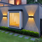Solar-Powered Waterproof Up & Down Outdoor Wall Light