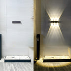 Solar-Powered Waterproof Up & Down Outdoor Wall Light