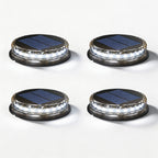 Solar-Powered Weather-Resistant LED Step Lights (4-Pack)