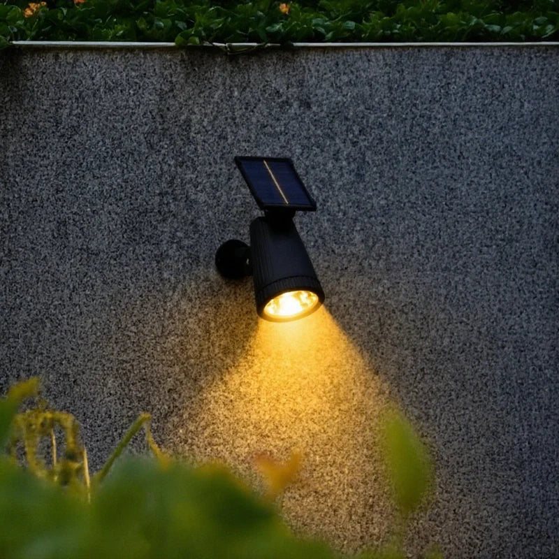 Solar-Powered Weatherproof & Adjustable Garden Spotlight